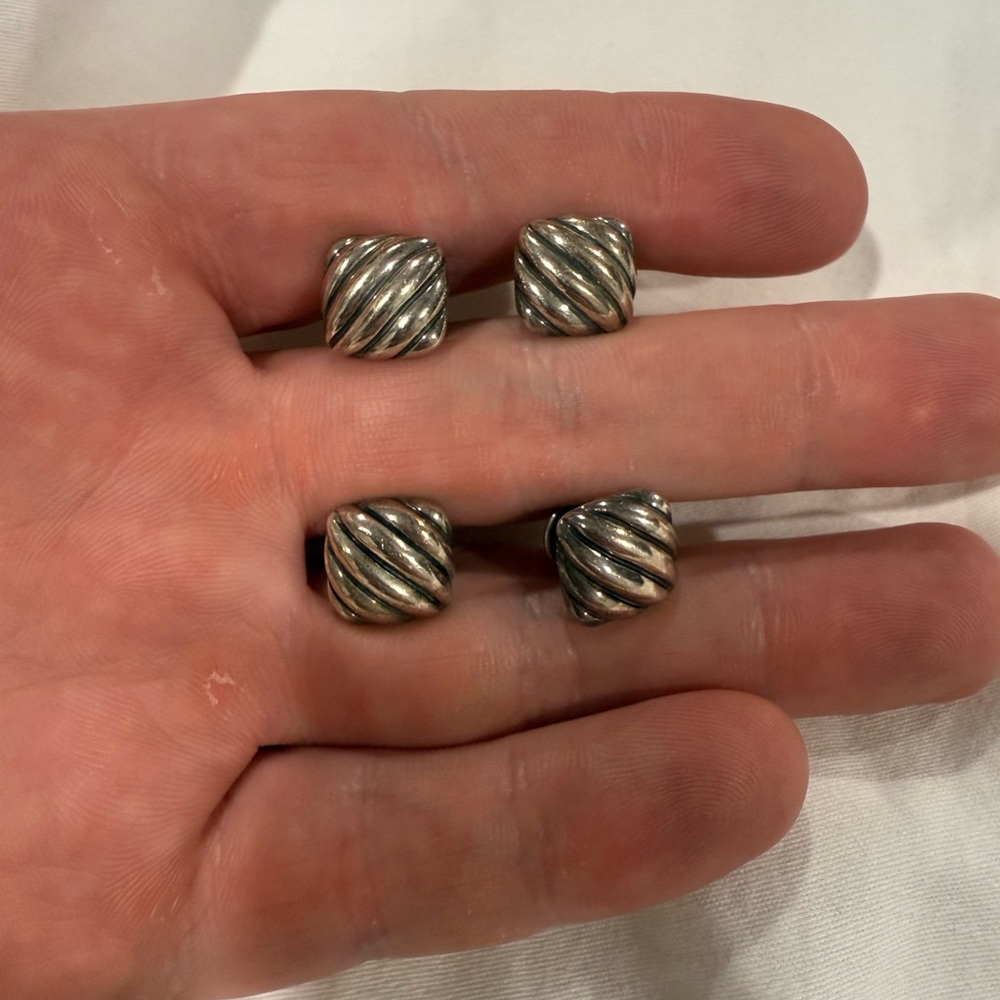 David Yurman shirt studs
